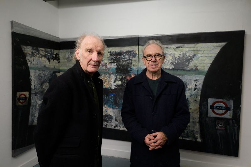 Jock McFadyen and Jem Finer in conversation at Guildhall Art Gallery