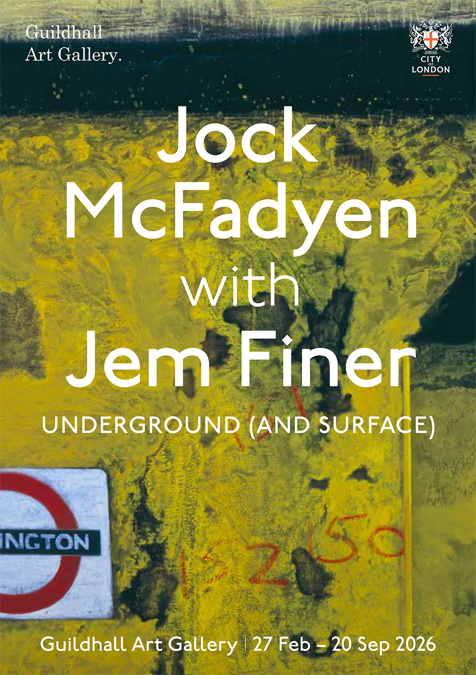 Jock McFadyen with Jem Finer: Underground (and Surface) at Guildhall Art Gallery